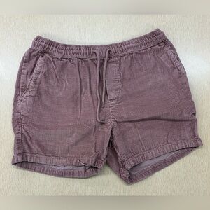 ASOS pink corduroy shorts